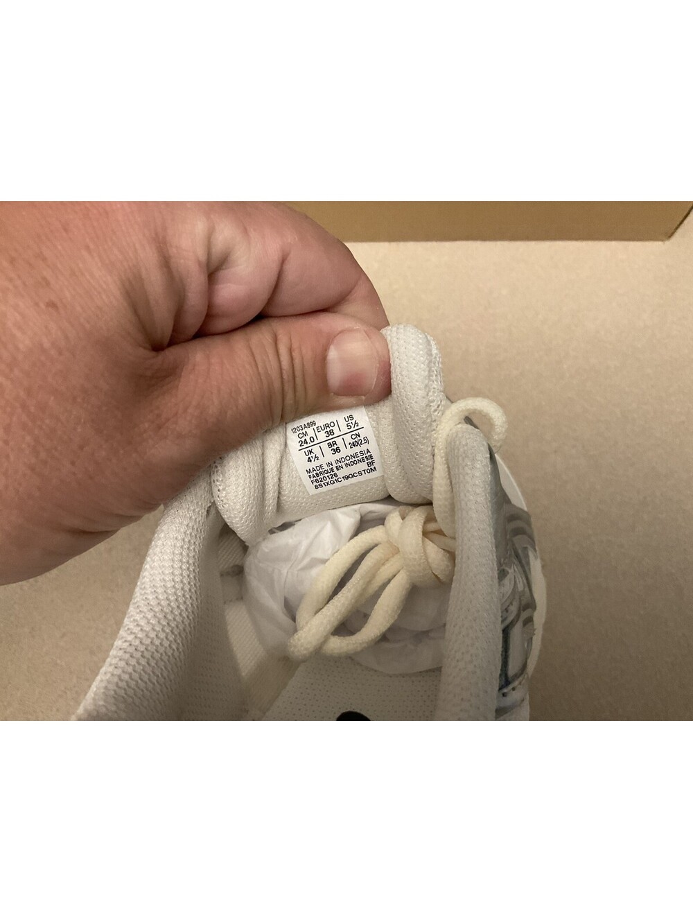 New! Womens ASICS Gel-1130 Cream/Carrier Grey Athletic Shoes. Size 7. Awesome! - Picture 5 of 10